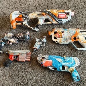Custom Hydro-Dipped Nerf Gun Bundle
